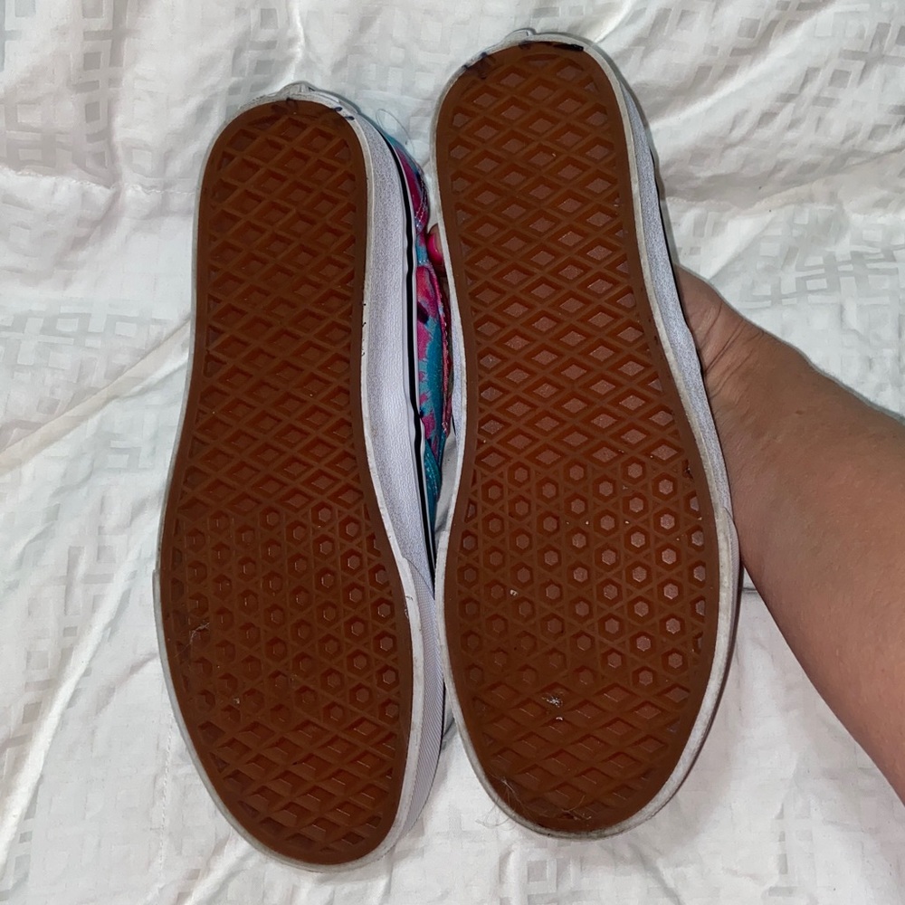 Like new vans Asher tie dye slip on - Picture 9 of 13
